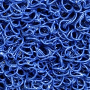 Felpudo Rizo Azul 10mm