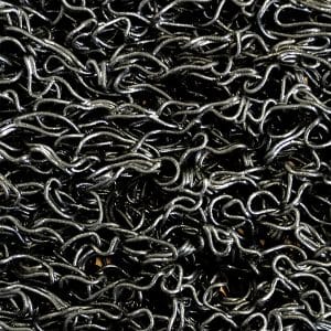 Felpudo Rizo Negro 14mm