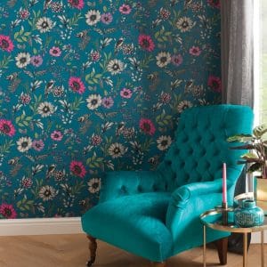 Papel Pintado Floral